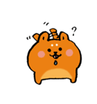柴犬ゆるゆるらいふ（個別スタンプ：3）