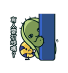 Cactus Stickers: Volleyball Play（個別スタンプ：1）