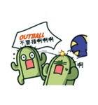 Cactus Stickers: Volleyball Play（個別スタンプ：22）
