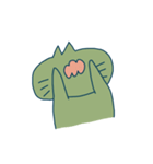 double green's cat（個別スタンプ：1）