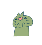 double green's cat（個別スタンプ：6）