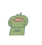 double green's cat（個別スタンプ：7）