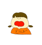 おんなのこ喜怒哀楽（個別スタンプ：3）