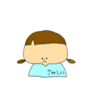 おんなのこ喜怒哀楽（個別スタンプ：5）