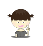 Round Head Best Striped（個別スタンプ：1）