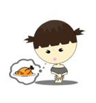 Round Head Best Striped（個別スタンプ：2）