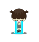 Round Head Best Striped（個別スタンプ：10）