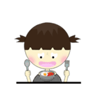 Round Head Best Striped（個別スタンプ：18）