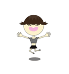 Round Head Best Striped（個別スタンプ：19）