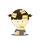 Round Head Best Striped（個別スタンプ：21）