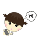 Round Head Best Striped（個別スタンプ：23）