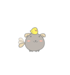 Chubby puppy（個別スタンプ：34）