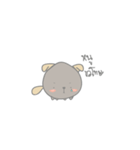 Chubby puppy（個別スタンプ：39）