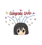 MP's salary girl（個別スタンプ：36）