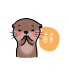 Ottie the Little Otter（個別スタンプ：3）