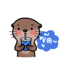 Ottie the Little Otter（個別スタンプ：27）