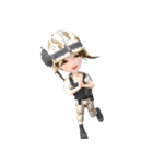 Soldier Girl Ver.2（個別スタンプ：1）