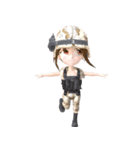 Soldier Girl Ver.2（個別スタンプ：2）