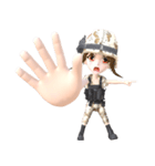 Soldier Girl Ver.2（個別スタンプ：26）