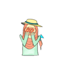 Miki (Hijab Girl)（個別スタンプ：8）