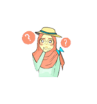 Miki (Hijab Girl)（個別スタンプ：10）