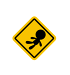 Traffic signs behavior（個別スタンプ：19）