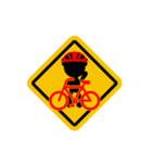 Traffic signs behavior（個別スタンプ：20）