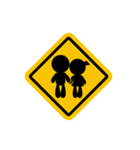 Traffic signs behavior（個別スタンプ：33）