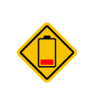 Traffic signs behavior（個別スタンプ：37）