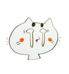ハチワレネコのおにぎり（個別スタンプ：2）