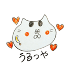 ハチワレネコのおにぎり（個別スタンプ：6）