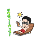 メック加藤のカタカナタイ語（個別スタンプ：1）