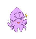 Francesco the timid septopus（個別スタンプ：4）