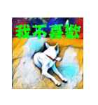 White Dog XD（個別スタンプ：10）