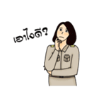 Hi！ Teacher (V.2)（個別スタンプ：6）