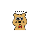 くま、時々、うさぎ（個別スタンプ：21）