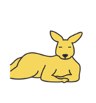 kangaroo and family（個別スタンプ：12）