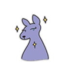 kangaroo and family（個別スタンプ：21）