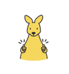 kangaroo and family（個別スタンプ：23）