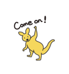 kangaroo and family（個別スタンプ：39）