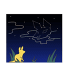 kangaroo and family（個別スタンプ：40）