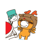 happy christmas with myong＆haedung（個別スタンプ：2）