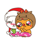 happy christmas with myong＆haedung（個別スタンプ：9）