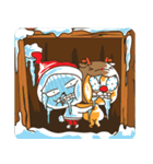 happy christmas with myong＆haedung（個別スタンプ：11）