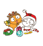 happy christmas with myong＆haedung（個別スタンプ：13）
