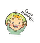 Miss Green Apple's Daily Life（個別スタンプ：7）