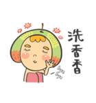 Miss Green Apple's Daily Life（個別スタンプ：9）