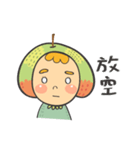 Miss Green Apple's Daily Life（個別スタンプ：11）