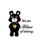 Blaze of destroy Blaze bearスタンプ（個別スタンプ：14）
