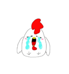 元気で可愛いニワトリ（個別スタンプ：14）